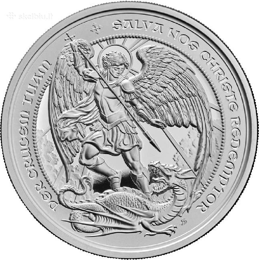 Sidabrinė moneta Angelas 1oz