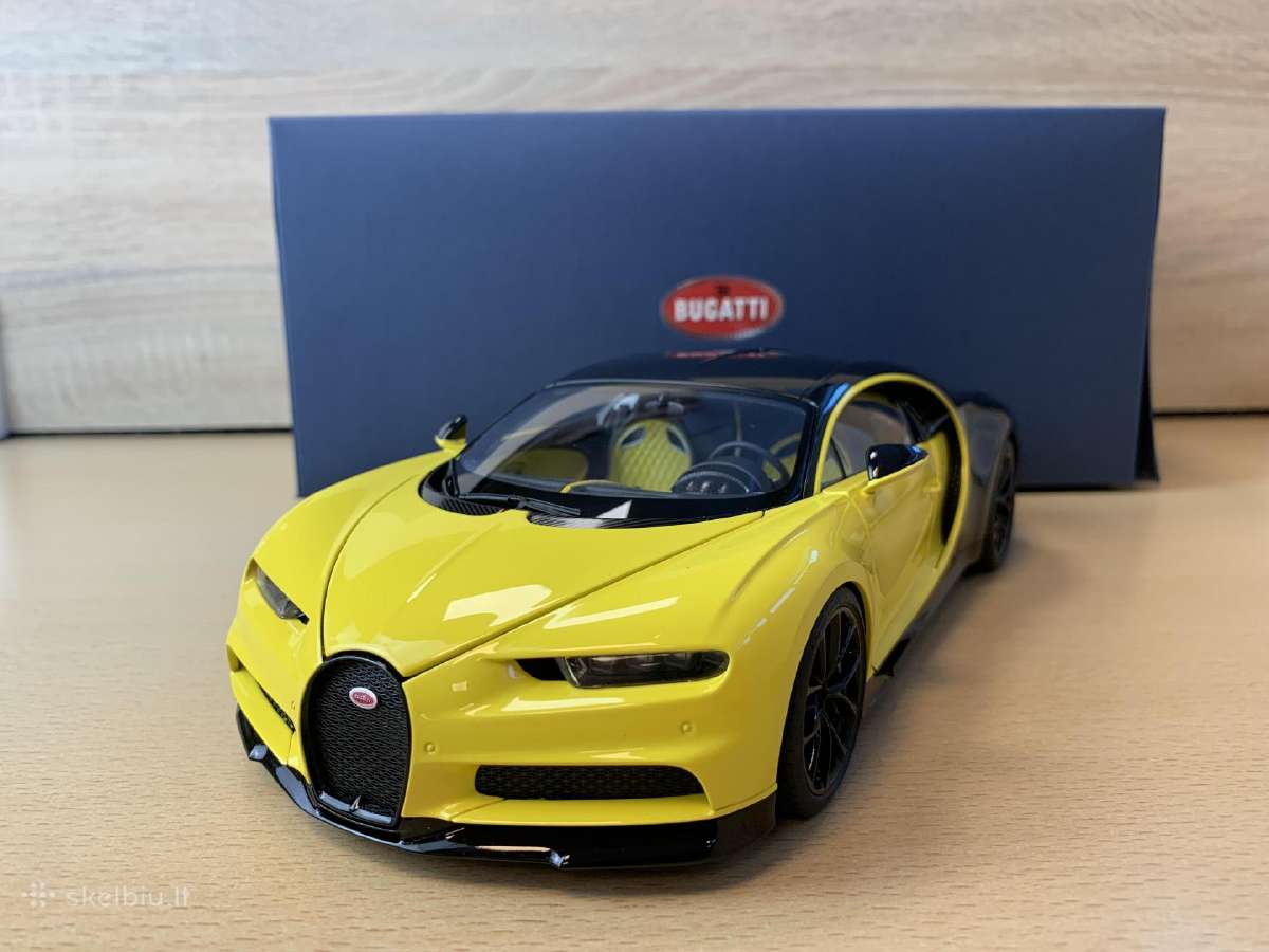 Bugatti Chiron, 2017 - 1:18 Autoart - nuotraukos Nr. 2