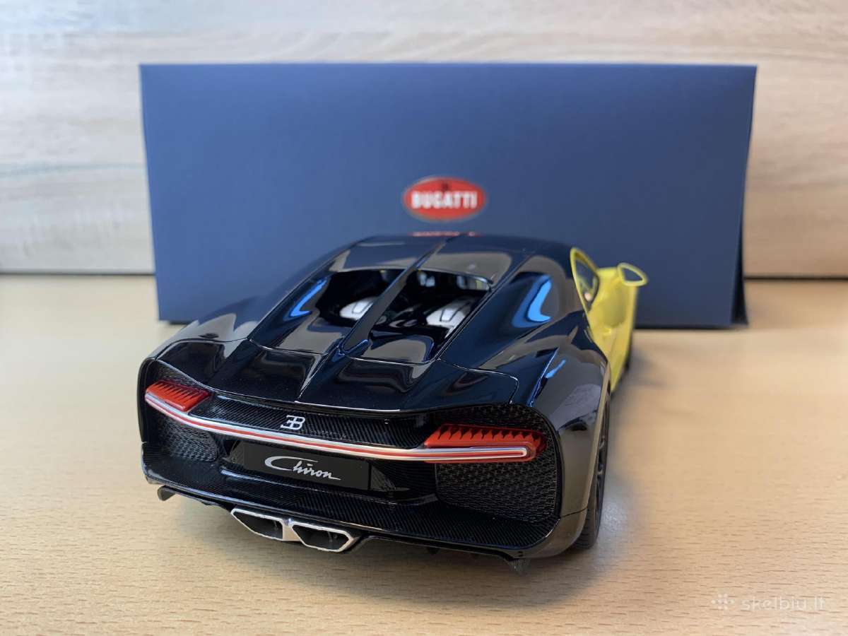 Bugatti Chiron, 2017 - 1:18 Autoart - nuotraukos Nr. 3