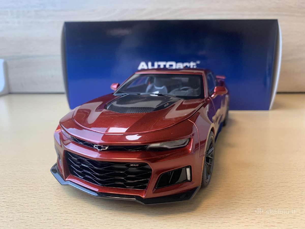 Chevrolet Camaro Zl1, 2017 - 1:18 Autoart - nuotraukos Nr. 2