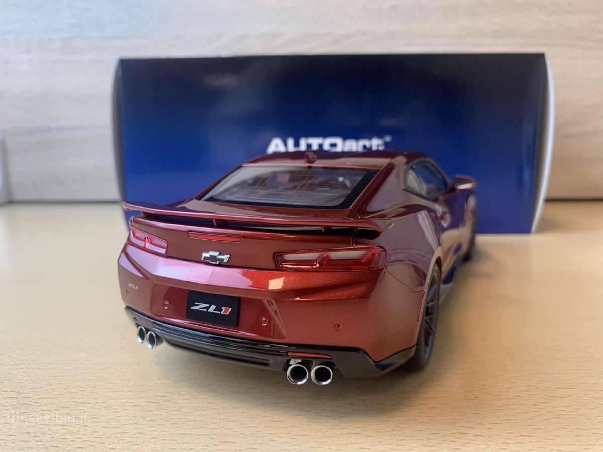 Chevrolet Camaro Zl1, 2017 - 1:18 Autoart - nuotraukos Nr. 3