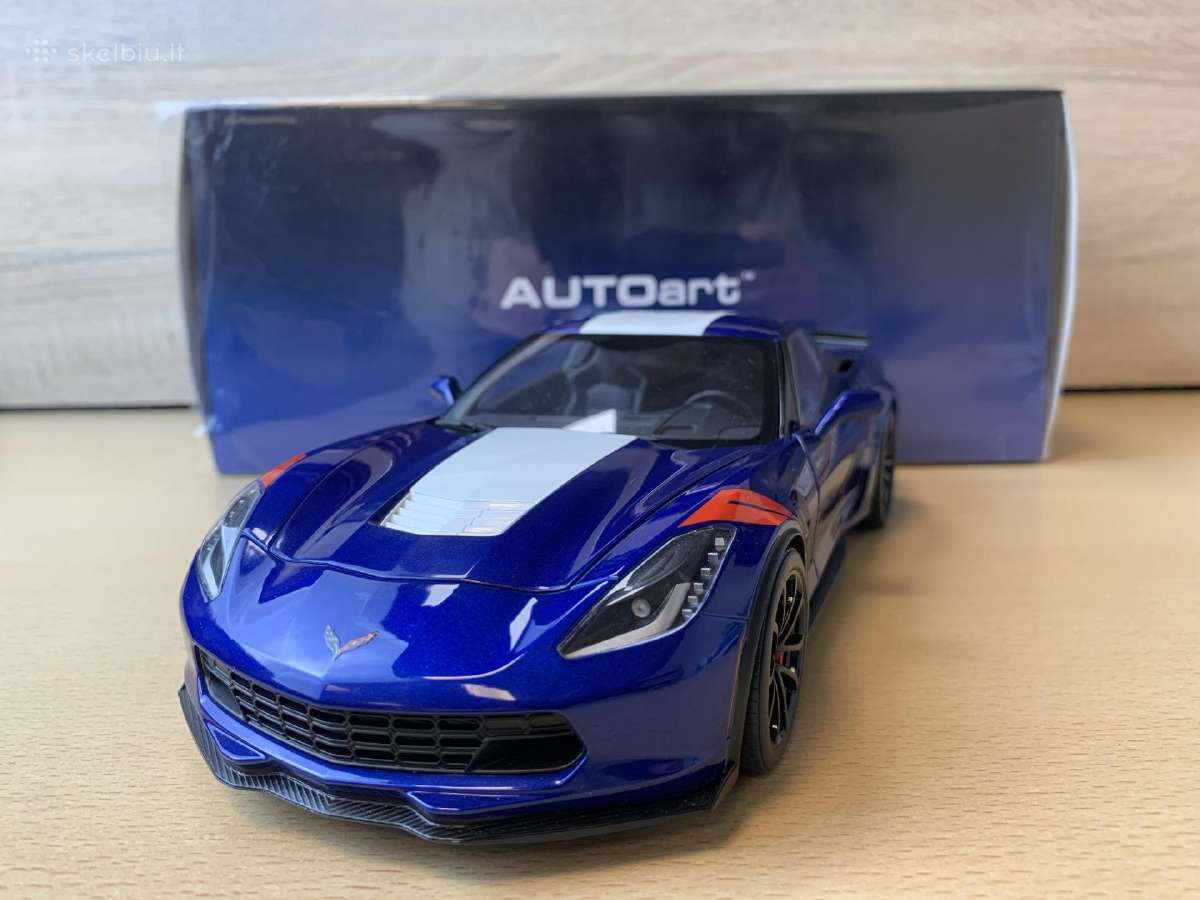 Chevrolet Corvette C7 Grand Sport 2017 1:18autoart - nuotraukos Nr. 2