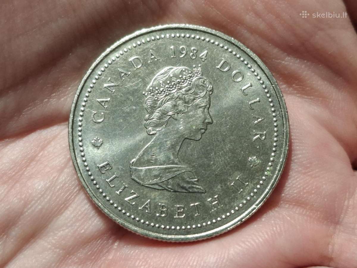 Kanada 1 doleris 1984 proginė - nuotraukos Nr. 2