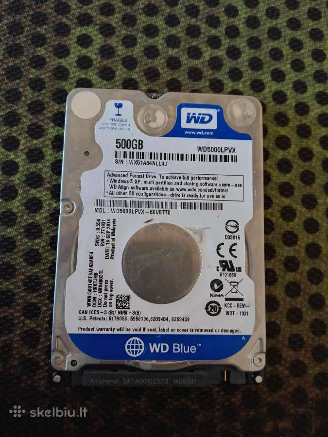 [41 €] - 640gb Toshiba 41 eur. (patikrintas) - nuotraukos Nr. 13