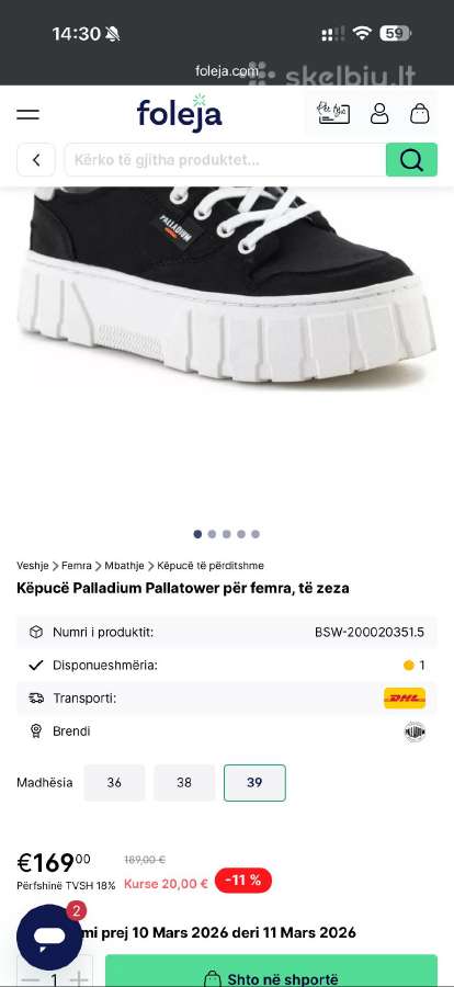 Moteriški sportbačiai - nuotraukos Nr. 2