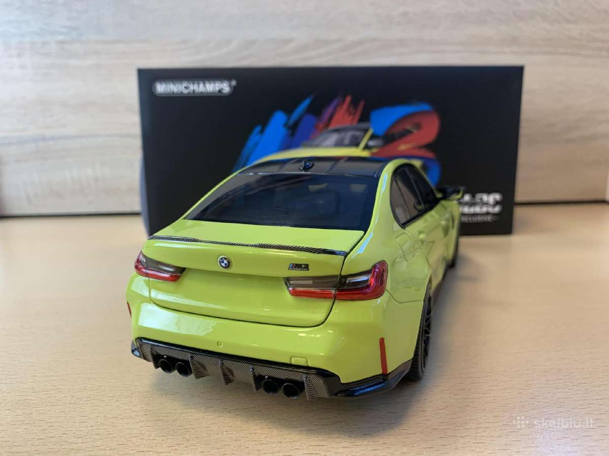Bmw M3, 2020 - 1:18 Minichamps - nuotraukos Nr. 3