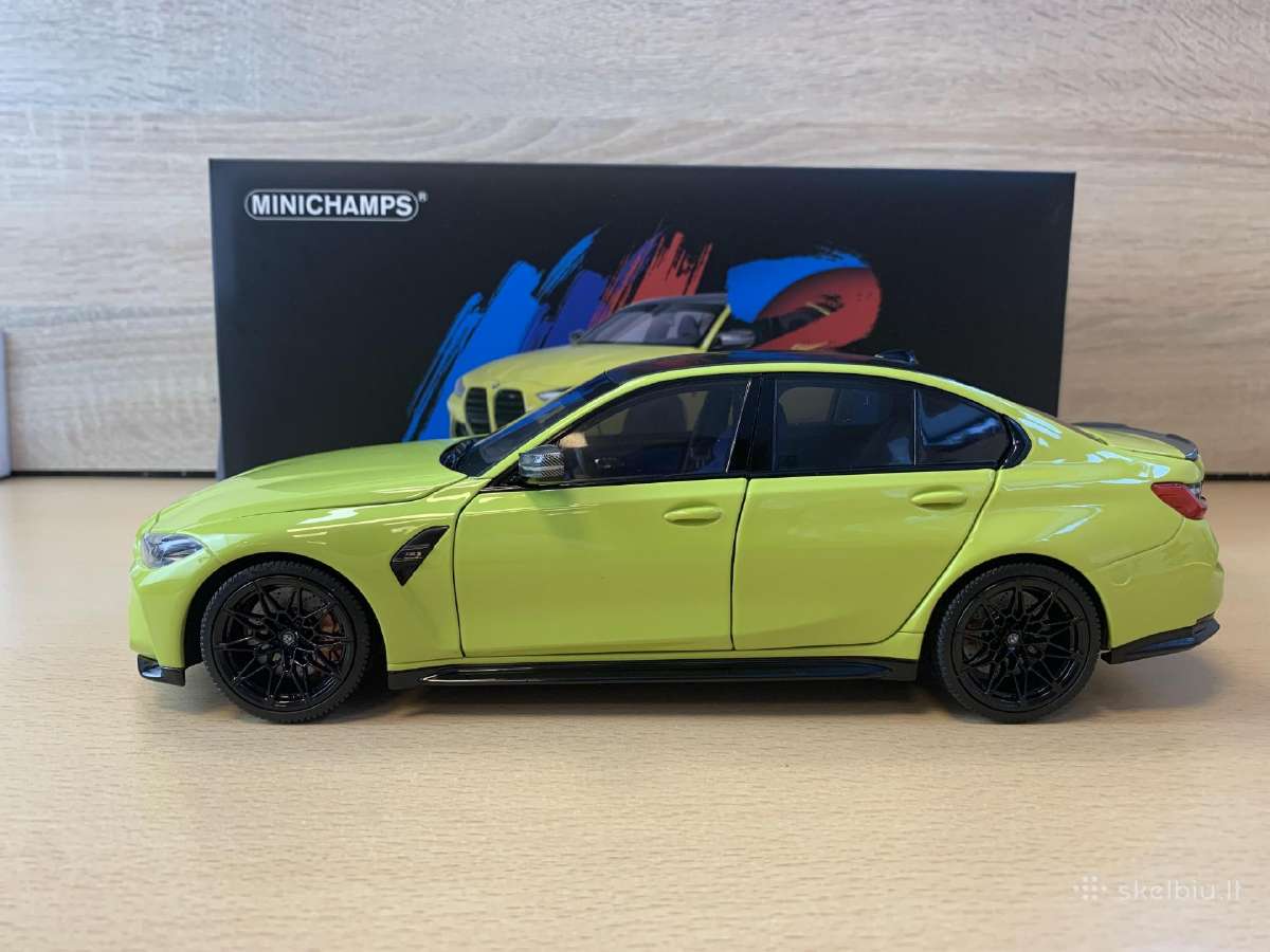 Bmw M3, 2020 - 1:18 Minichamps