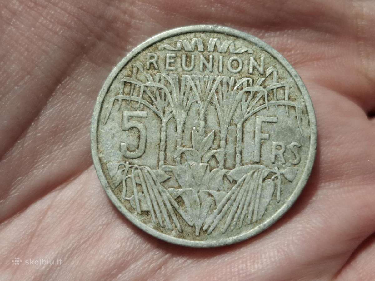 Reunionas 5 frankai 1955