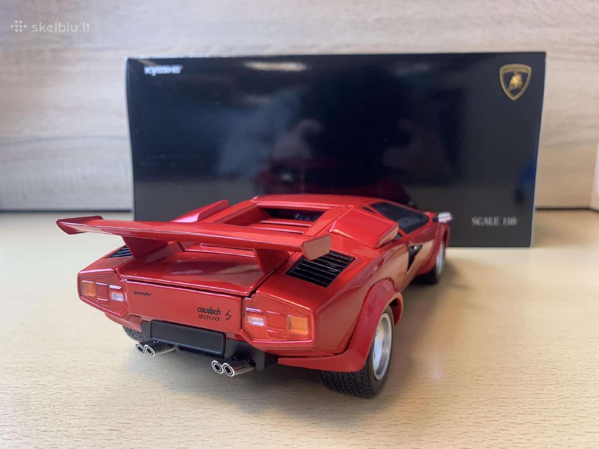 Lamborghini Countach Lp500s, 1982 - 1:18 Kyosho - nuotraukos Nr. 3