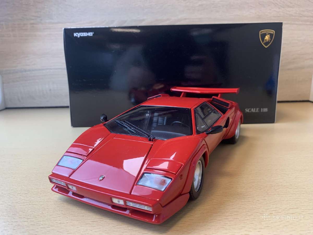 Lamborghini Countach Lp500s, 1982 - 1:18 Kyosho - nuotraukos Nr. 2