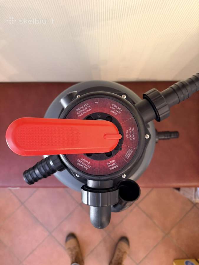 Smėlio filtrai baseinams ir kubilams 2/4/6 m³ - nuotraukos Nr. 6