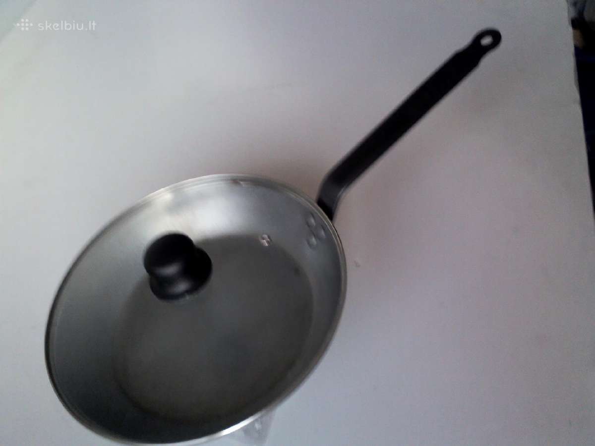 Plieninė 28 cm de buyer keptuvė