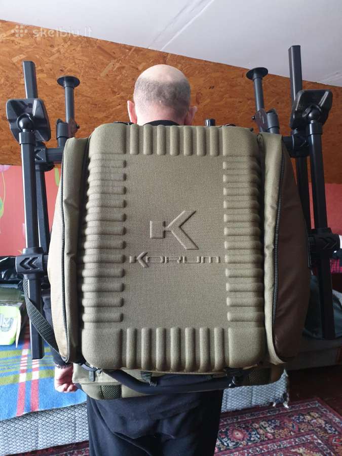 Korum feeder kėdė ir kuprinė - nuotraukos Nr. 5
