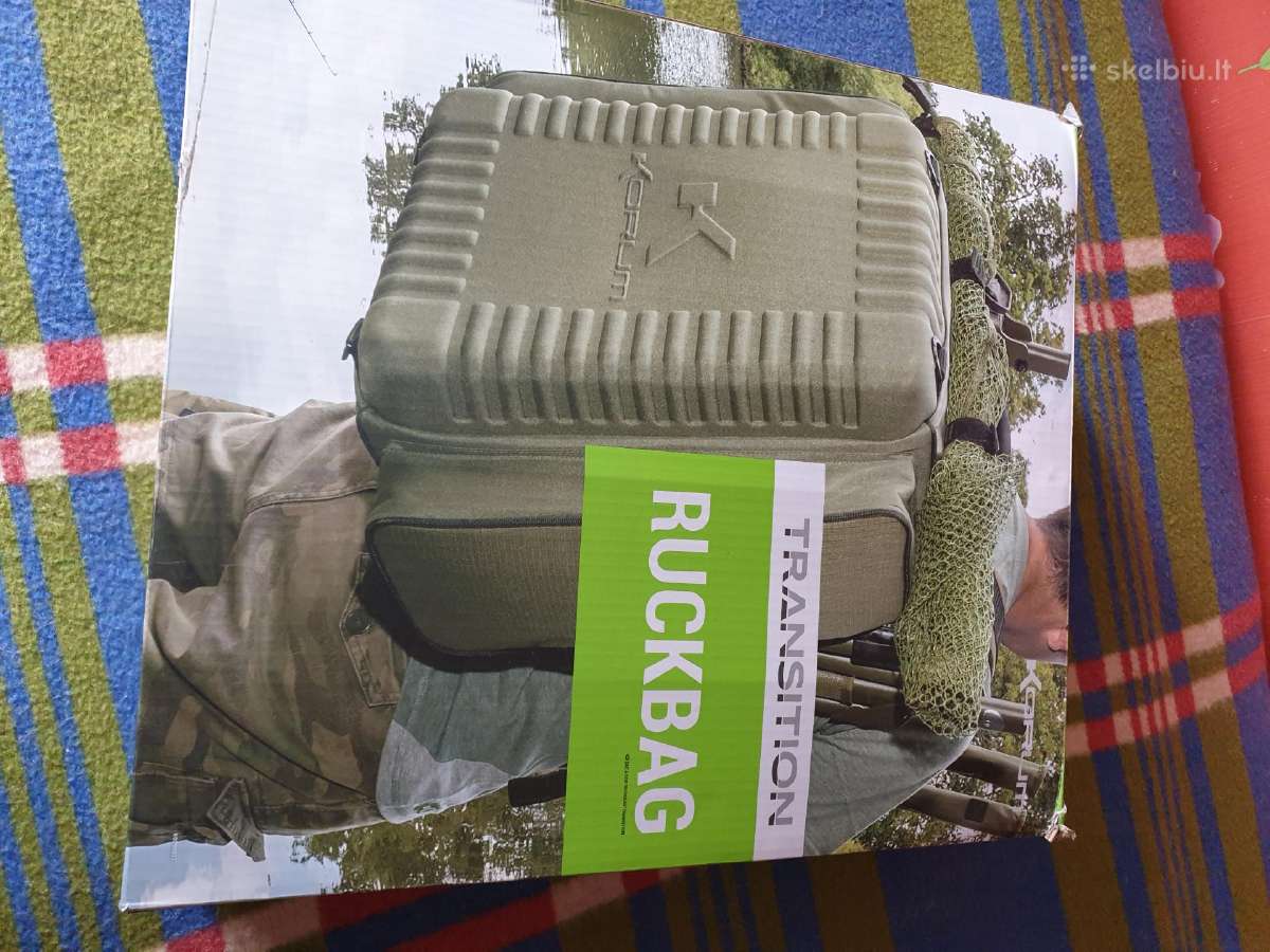 Korum feeder kėdė ir kuprinė - nuotraukos Nr. 4
