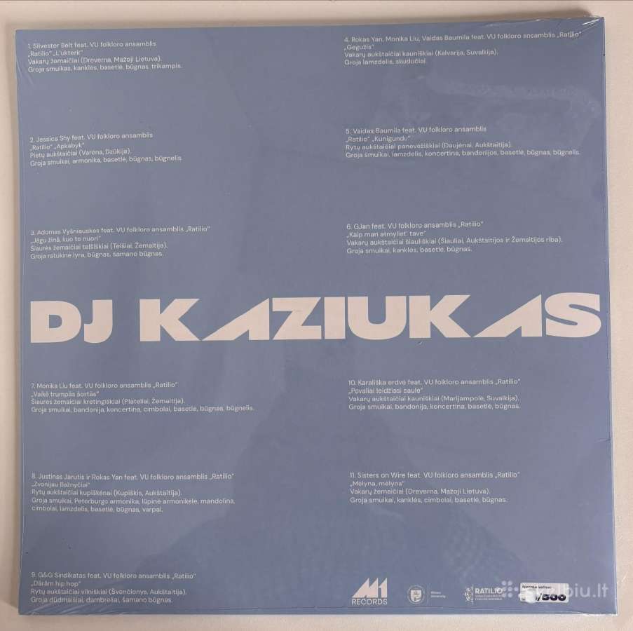 Plokštelė Dj Kaziukas - Ratilio M1 - nuotraukos Nr. 2