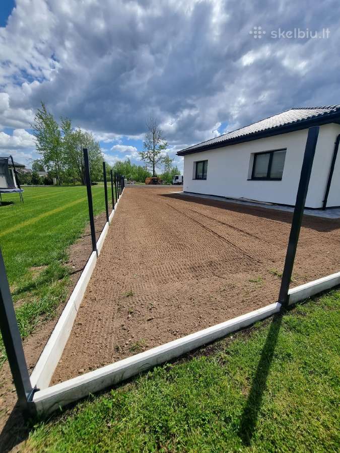 Gerbuvis, žemės frezavimas, ruošimas žolės sėjimui - nuotraukos Nr. 11