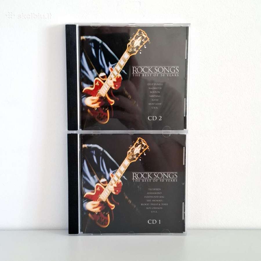 Rock Songs Cd1 ir Cd2 (rinkinys)