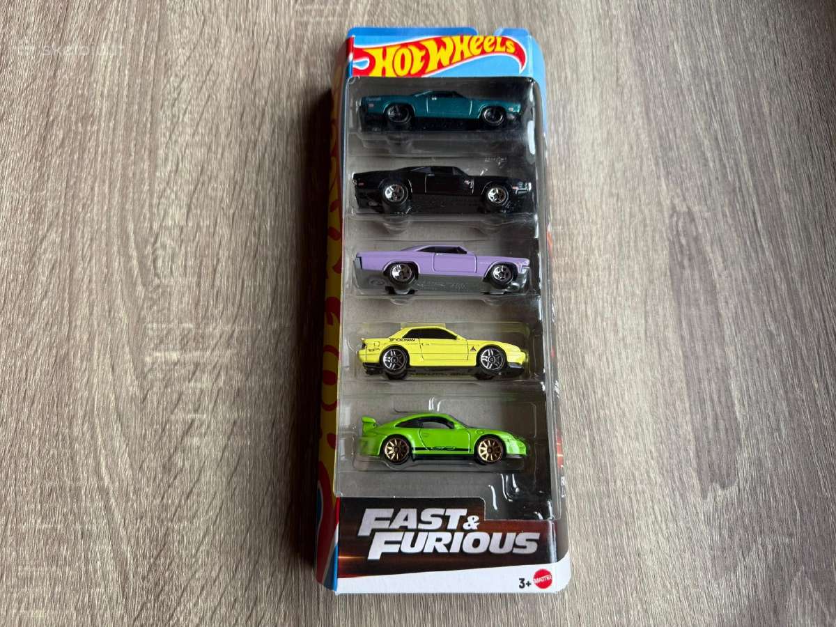 Hot Wheels Fast & Furious 5-pack