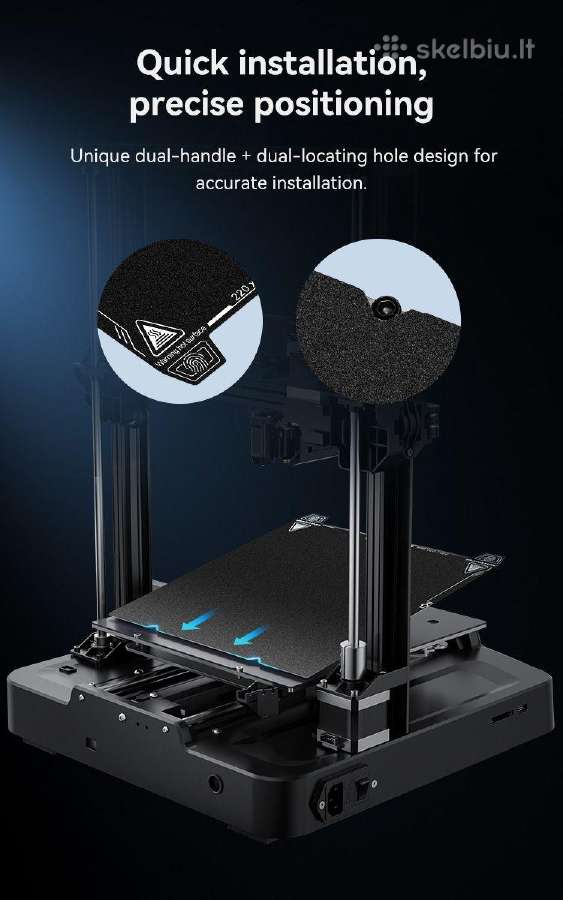 3D spausdintuvas Creality Ender-3v3 Se 220x220x250 - nuotraukos Nr. 10