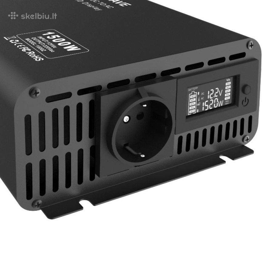Datouboss 1500w Pure Sine Wave Inverteris 12v - nuotraukos Nr. 4
