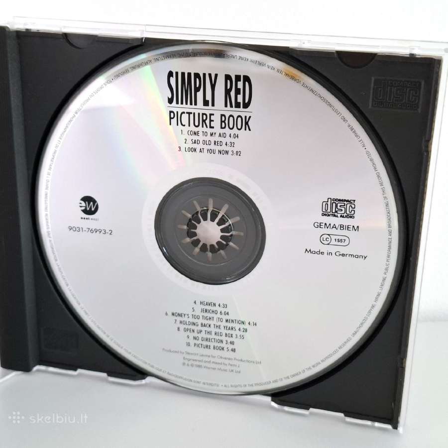 Simply Red - Picture Book (CD, Albumas) - nuotraukos Nr. 4