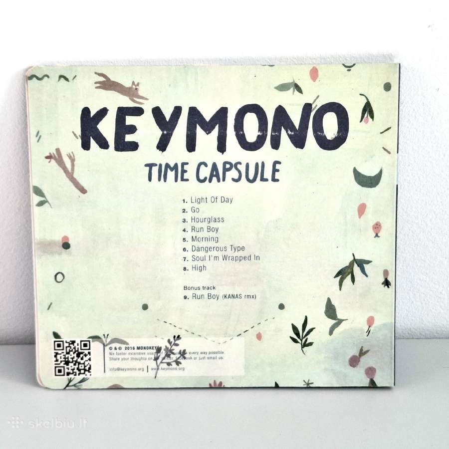 Keymono - Time Capsule (CD, Albumas) - nuotraukos Nr. 2