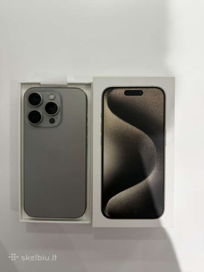 iPhone 15 pro 256gb - nuotraukos Nr. 2