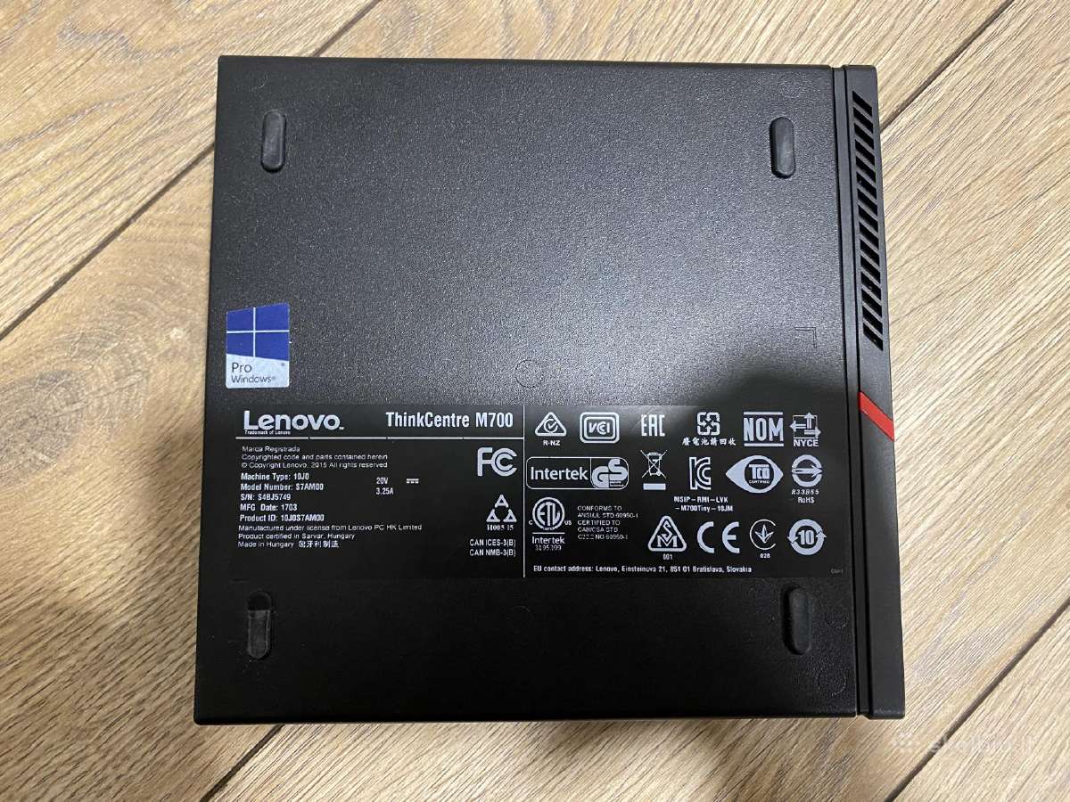 Lenovo Thinkcentre M700 Stalinis Kompiuteris - nuotraukos Nr. 5