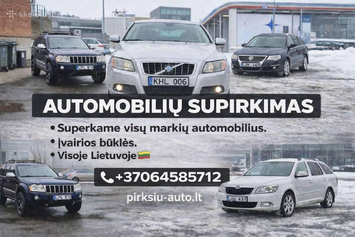 Automobilių supirkimas