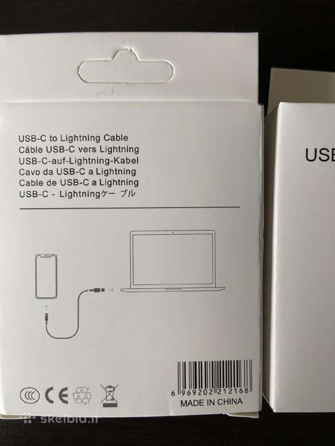 Usb C to Lighting cable - nuotraukos Nr. 2