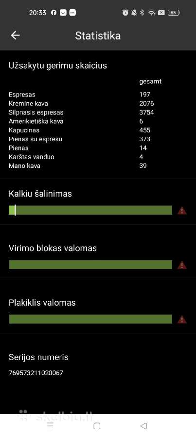 Nivona 769 paruoštas naujam šeimininkui - nuotraukos Nr. 20