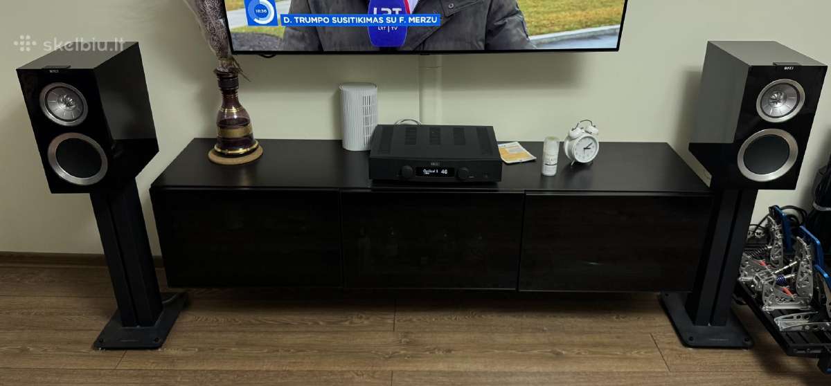 Parduodamas Hi-fi komplektas (Kef, Hegel)