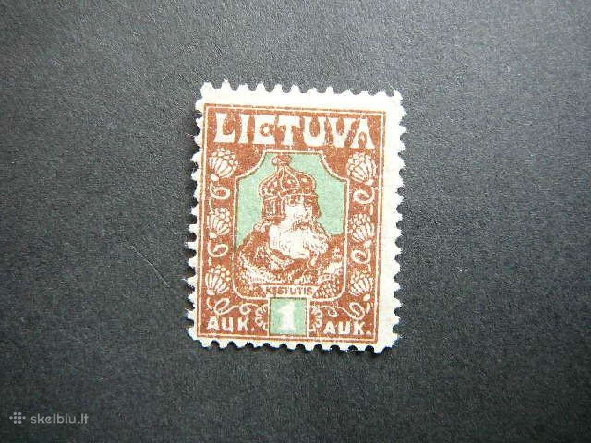 Lietuva 1921 Kestutis 1a svarus lit95sb