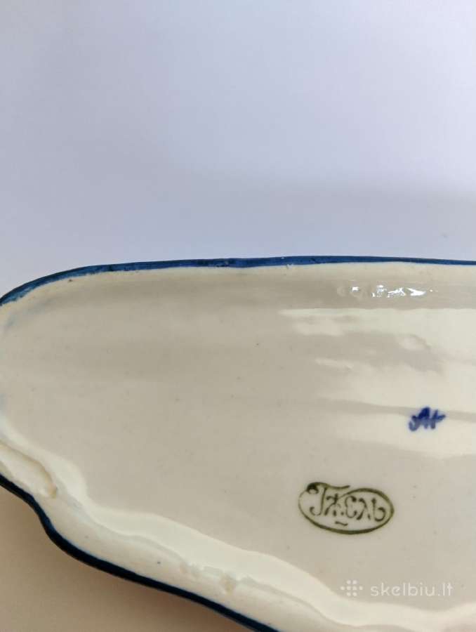 Gzhel porcelianinė dėžutė - nuotraukos Nr. 9
