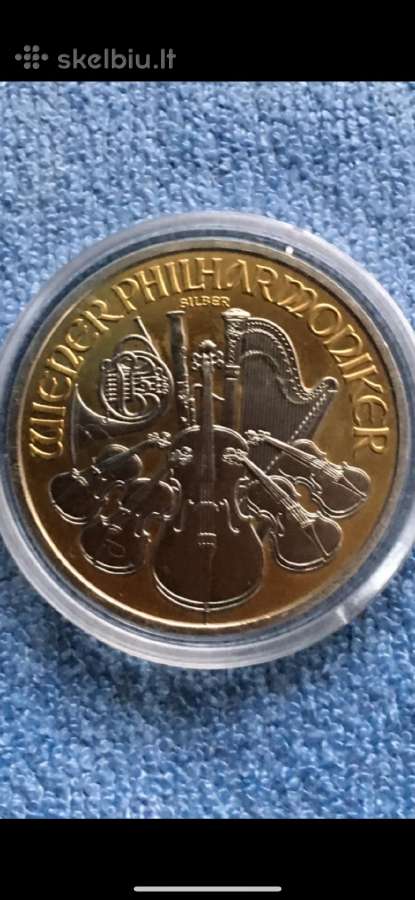 Moneta Austrija 2012m. 1,50 euru, sidabras(.999)