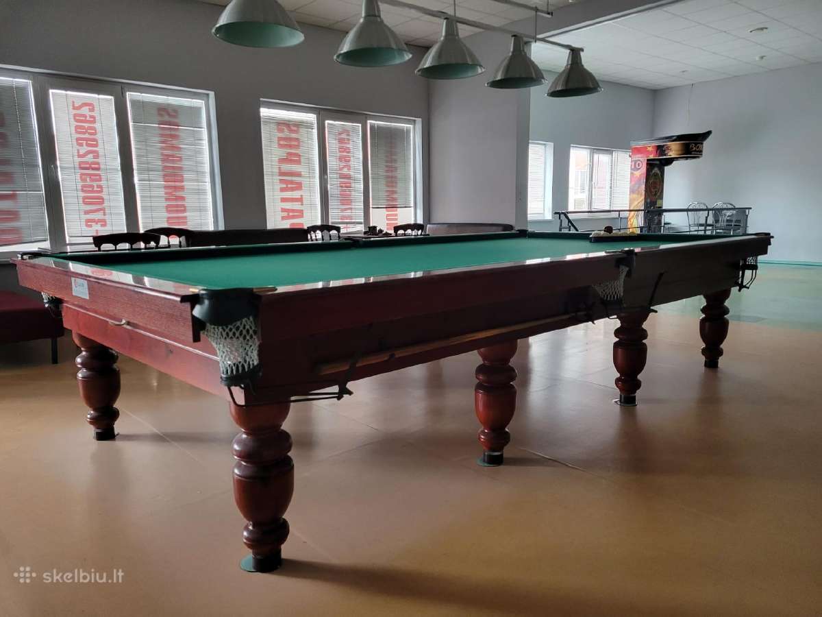 Parduodami biliardo stalai ir įranga - nuotraukos Nr. 2