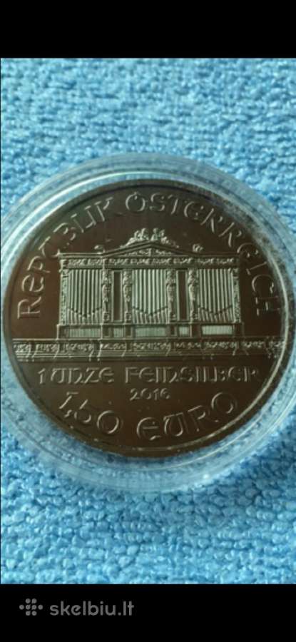 Moneta Austrija 2016m. 1,50 euru, sidabras(.999) - nuotraukos Nr. 2