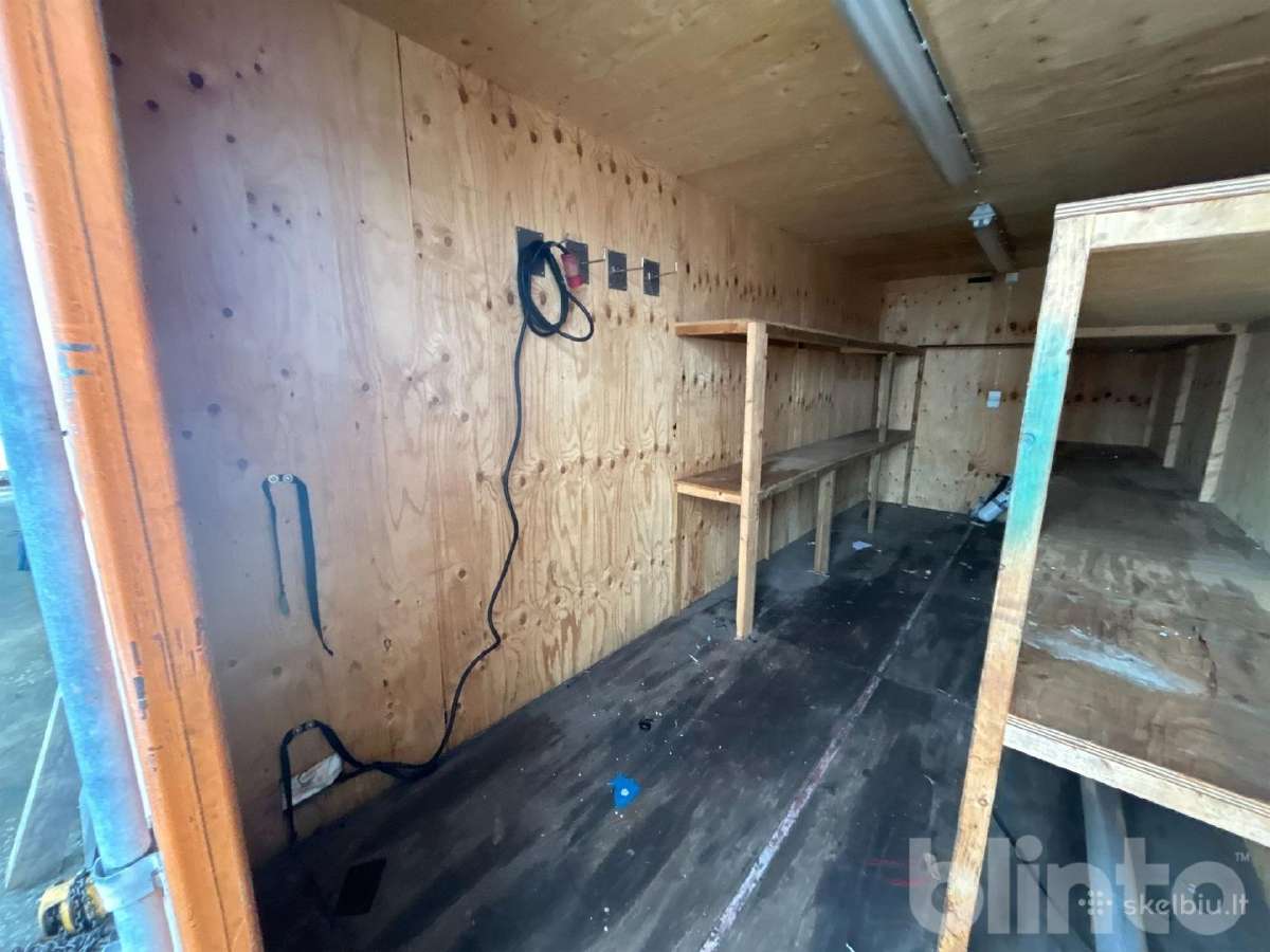 Konteinerinės patalpos 64,8m2 -Išardytoje Būsenoje - nuotraukos Nr. 6