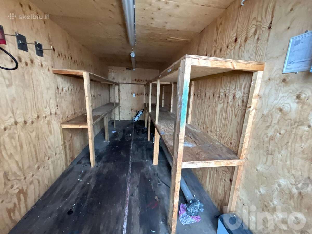 Konteinerinės patalpos 64,8m2 -Išardytoje Būsenoje - nuotraukos Nr. 7