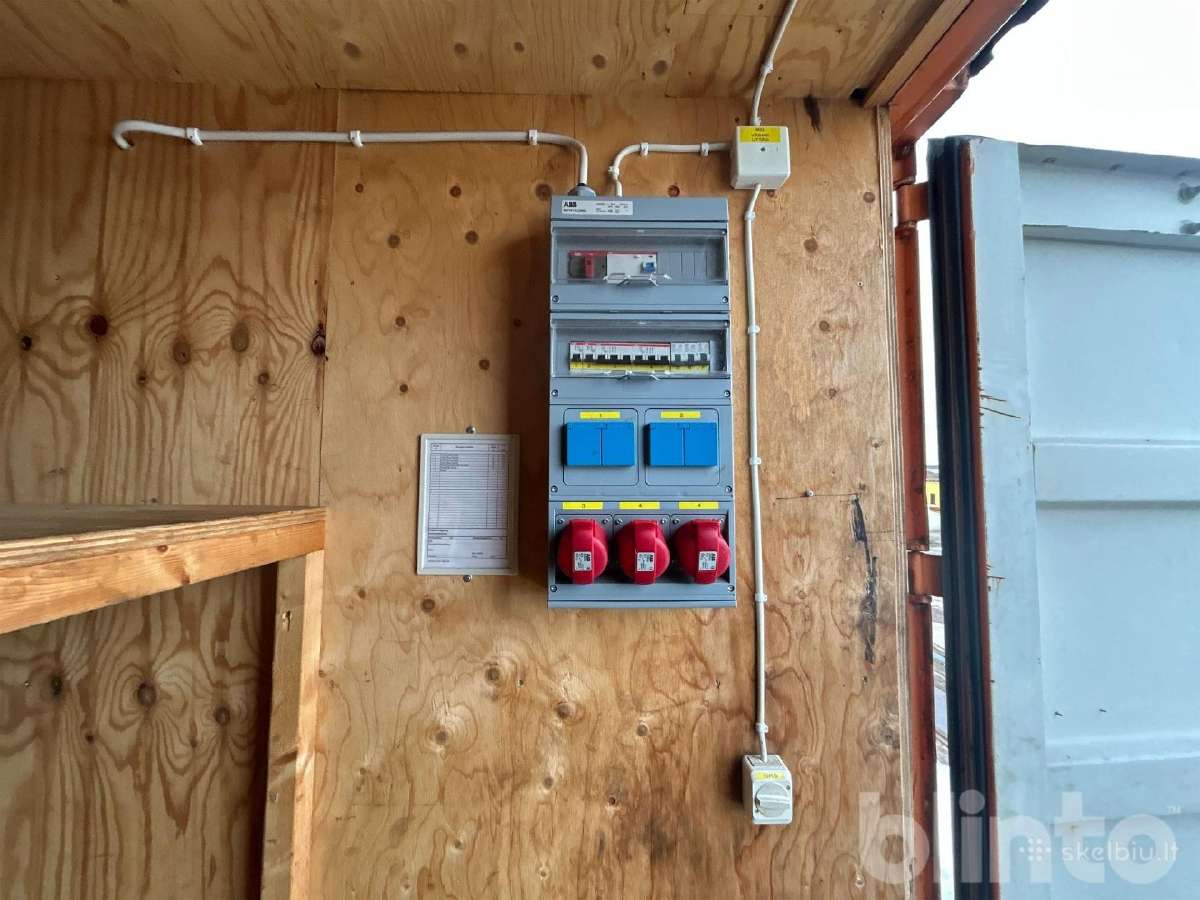 Konteinerinės patalpos 64,8m2 -Išardytoje Būsenoje - nuotraukos Nr. 9