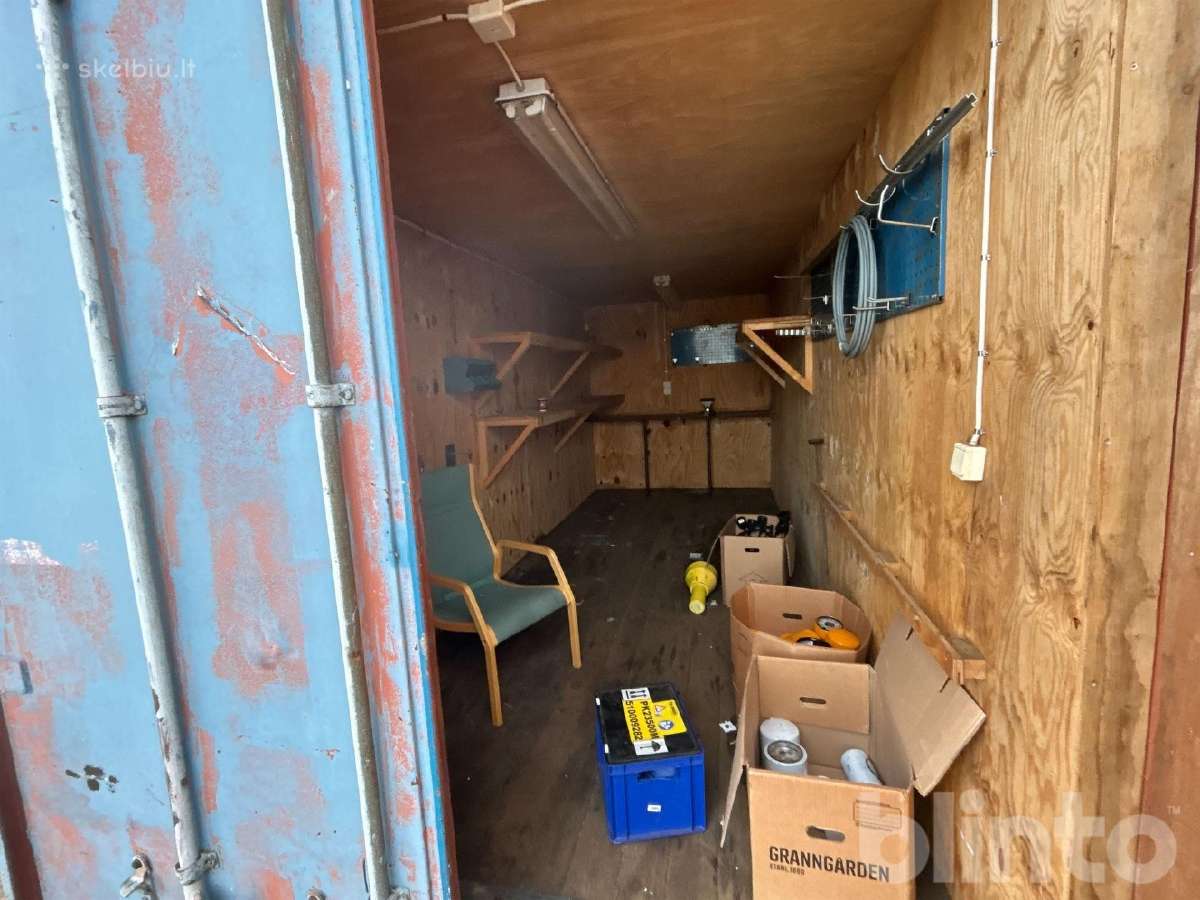 Konteinerinės patalpos 64,8m2 -Išardytoje Būsenoje - nuotraukos Nr. 17