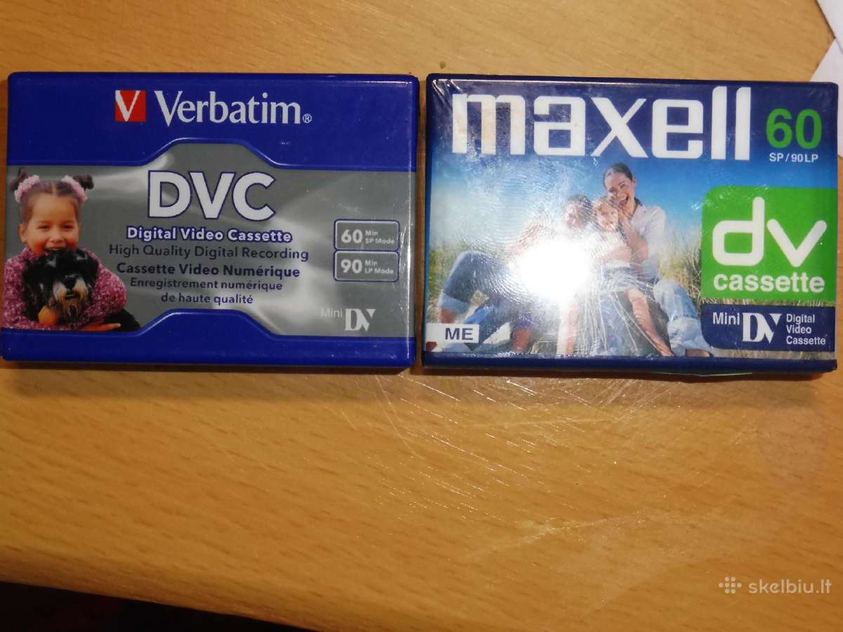 Mini Dv skaitmeninė video kasetė 60 min.