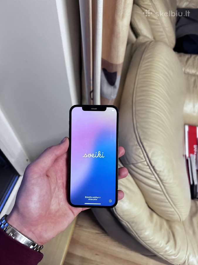 „iPhone 12“ – 128 GB – juodas