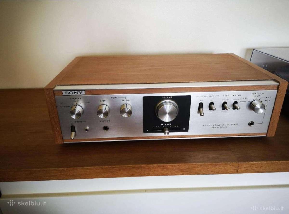 Sony Ta-1010 stiprintuvas - nuotraukos Nr. 3