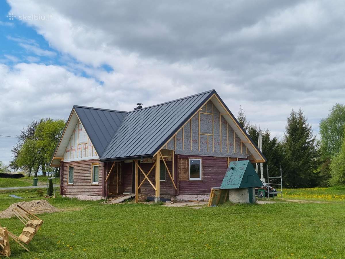 Karkasiniai namai, stogai kiti statybų darbai. - nuotraukos Nr. 31