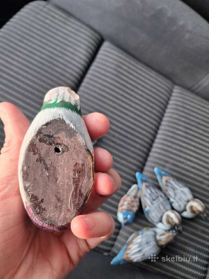 Keramikinės,rankomis tapytos antys. - nuotraukos Nr. 9