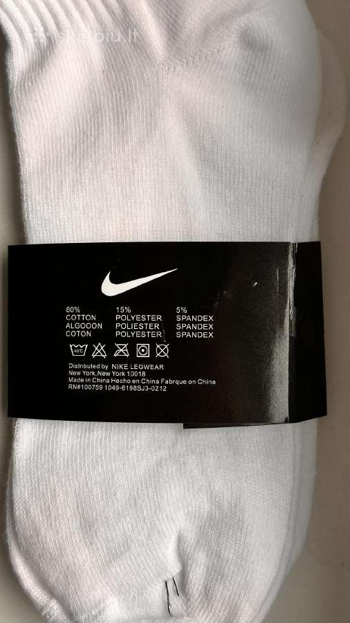 Nike Everyday kojinės “dri-fit (x12 porų) - nuotraukos Nr. 3