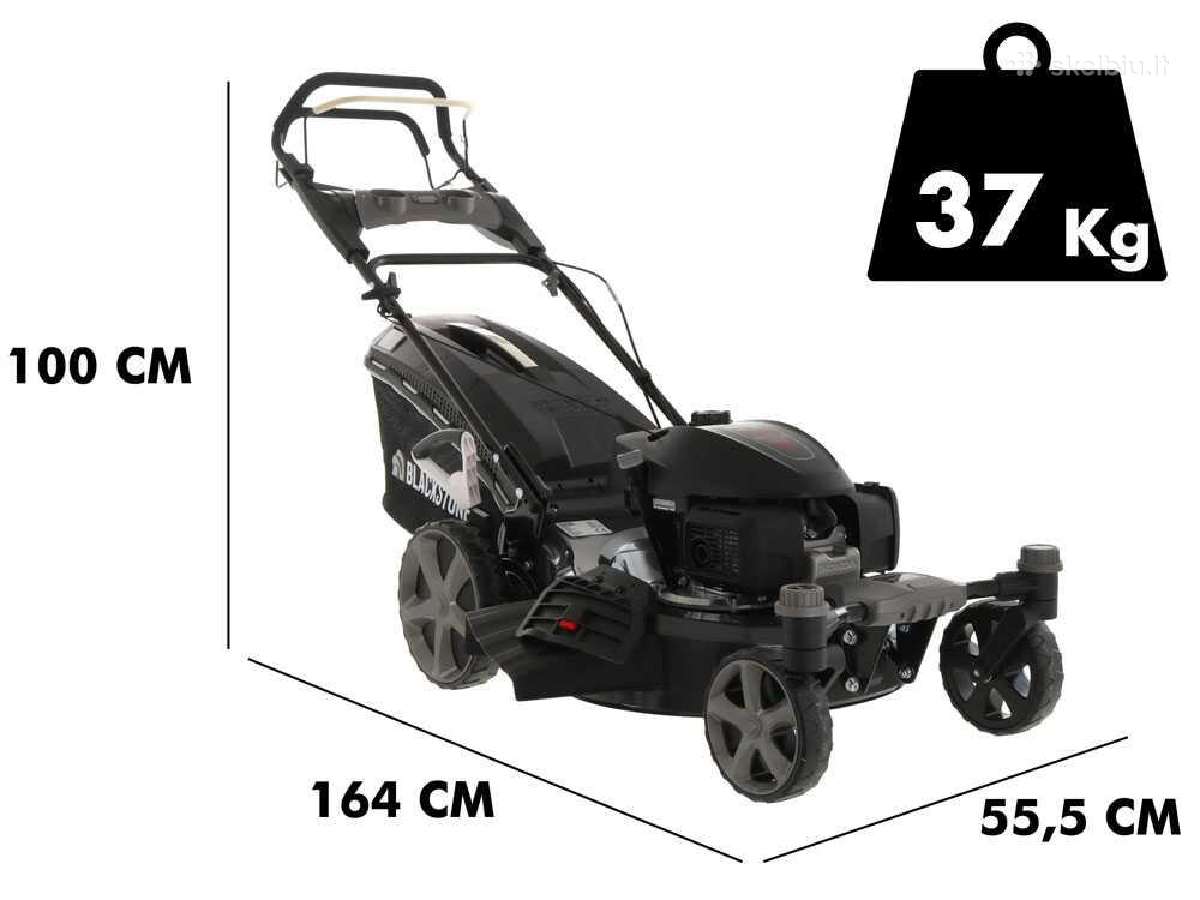 Nulinio apsisukimo vejapjovė Blackstone Sp4x 510 - nuotraukos Nr. 2