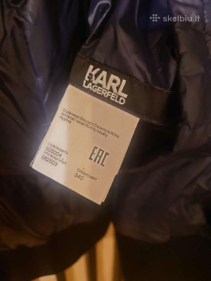 Vyriška originali Karl Lagerfeld striukė - nuotraukos Nr. 8