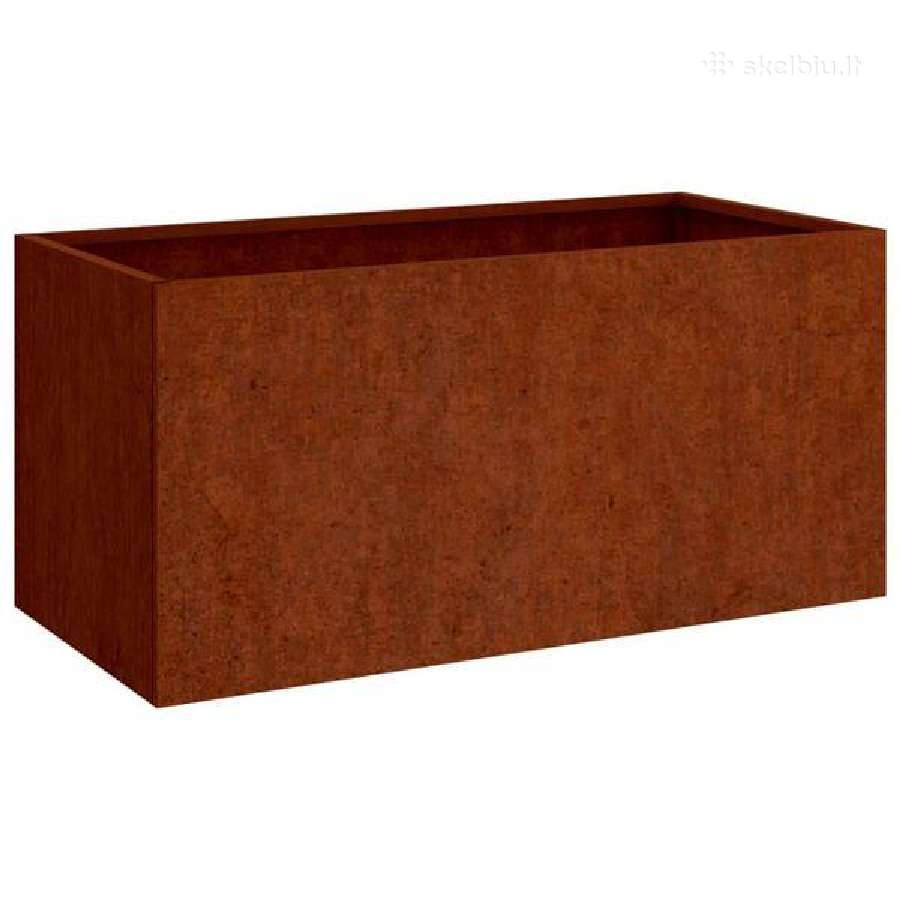 Vidaxl Lovelis, 62x30x29cm, Corten plienas - nuotraukos Nr. 2